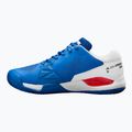 Buty do tenisa męskie Wilson Rush Pro Ace Clay deja vu blue/ white/ infrared 10