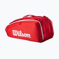 Torba tenisowa Wilson Super Tour Red 15PK red 2