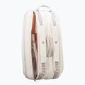 Torba tenisowa Wilson Roland Garros Super Tour 9PK cream/ clay 3