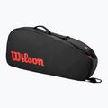 Torba tenisowa Wilson Clash V3 Super Tour 3PK black/ infrared