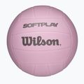 Piłka do siatkówki Wilson Soft Play pink rozmiar 5