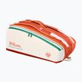 Torba tenisowa Wilson Roland Garros Super Tour 9Pk 2026 cream/clay/green