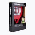 Rakieta do padla + 3 piłeczki Wilson Optix XP Padel Kit Box red 2