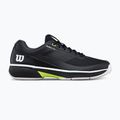 Buty do tenisa męskie Wilson Rush Lite 5 Clay black/white/safety yellow 8