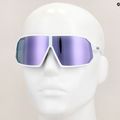 Okulary przeciwsłoneczne UVEX Sportstyle 237 white matt/mirror lavender 7