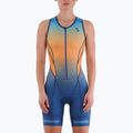 Kombinezon triathlonowy damski Synergy Pro Sleeveless Racerback Trisuit orange wave