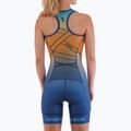 Kombinezon triathlonowy damski Synergy Pro Sleeveless Racerback Trisuit orange wave 2