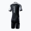 Kombinezon triathlonowy męski Synergy Elite Short Sleeve Trisuit salt & pepper 2