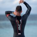 Pianka triathlonowa męska Synergy Adrenaline Full Sleeve 5 mm black/red 5