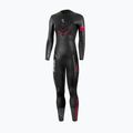 Pianka triathlonowa damska Synergy Adrenaline Full Sleeve 5 mm black/red