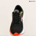 Buty do biegania męskie Brooks Ghost 16 black/mandarin red/green 9