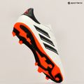 Buty piłkarskie dziecięce adidas Copa Pure II Club FxG ivory/core black/solar red 12