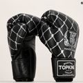 Rękawice bokserskie Top King Boxing Chain black/silver 6
