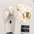 Rękawice bokserskie Top King Boxing Chain white/gold 6