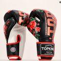 Rękawice bokserskie Top King Boxing Rose white/black 6