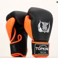 Rękawice bokserskie Top King Reborn Boxing Semi Leather black/orange 6