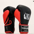 Rękawice bokserskie Top King Reborn Boxing Semi Leather black/red 6