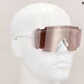 Okulary przeciwsłoneczne POC Devour hydrogen white/clarity trail /partly sunny silver 11