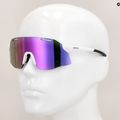 Okulary przeciwsłoneczne Smith Vert PivLock white/chromapop violet mirror/clear 7