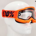 Gogle rowerowe 100% Accuri 2 Enduro MTB neon/orange/clear 7