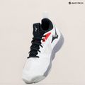 Buty do siatkówki Mizuno Wave Momentum 3 white/salsa/black 9