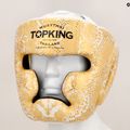 Kask bokserski Top King Super Star white/gold 8