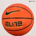 Piłka do koszykówki Nike Elite Championship 8P 2.0 Deflated amber/black/metallic gold/black rozmiar 7 5