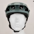 Kask rowerowy MET Terranova sage green/ black matt 9