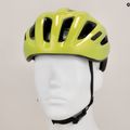 Kask rowerowy MET Idolo lime yellow metallic glossy 9