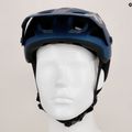 Kask rowerowy MET Terranova teal blue/ black metalic matt 9