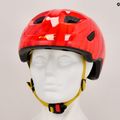 Kask rowerowy dziecięcy MET Hooray red zebra matt 9
