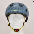 Kask rowerowy dziecięcy MET Hooray blue zebra matt 9