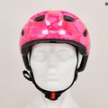 Kask rowerowy dziecięcy MET Hooray pink hearts glossy 7