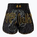 Spodenki treningowe męskie Venum Serpenti Muay Thai black/silver/gold 2