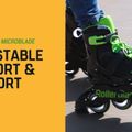 Rolki dziecięce Rollerblade Microblade Jr black/neone yellow 10