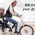 Fotelik rowerowy bobike Go Maxi macaron grey 5