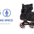 Rolki  męskie Powerslide Hardcor Evo Pro 90 black 16
