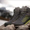 Buty trekkingowe męskie Dolomite Crodanera gunmetal grey/lime green 12