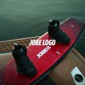 Zestaw do wakeboardu JOBE Logo Wakeboard 138 & Unit Set black/red 8