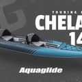 Kajak pompowany 2-osobowy Aquaglide Chelan 140 413 cm 8