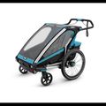Przyczepka rowerowa dwuosobowa Thule Chariot Sport czarna 10201023 11