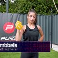 Hantel neoprenowy 8 kg Pure2Improve czerwony P2I201450 6