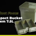 Wiadro wędkarskie RidgeMonkey Compact Bucket System zielone RM483 5