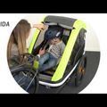 Przyczepka rowerowa Hamax Avenida One limonkowa 10