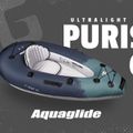 Kajak pompowany 1-osobowy Aquaglide Backwoods Purist 65 201 cm 9