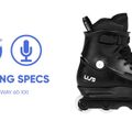 Rolki męskie USD Sway 60 black 11