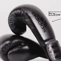 Rękawice bokserskie adidas Hybrid 80 czarno-różowe ADIH80 8
