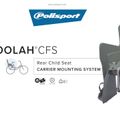 Fotelik rowerowy Polisport Koolah CFS brown/green 7