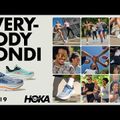 Buty do biegania męskie HOKA Bondi 9 Wide black/black 6