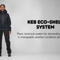 Kurtka przeciwdeszczowa męska Fjällräven Keb Eco-Shell deep forest 11